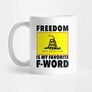 Favorite F-Word (Light Colored Shirts) Mug